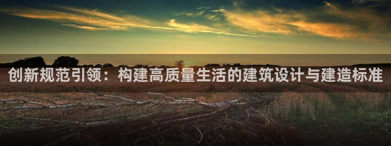 富联娱乐发展历程简介：创新规范引领：构建高质量生活的建筑设计与建造标准