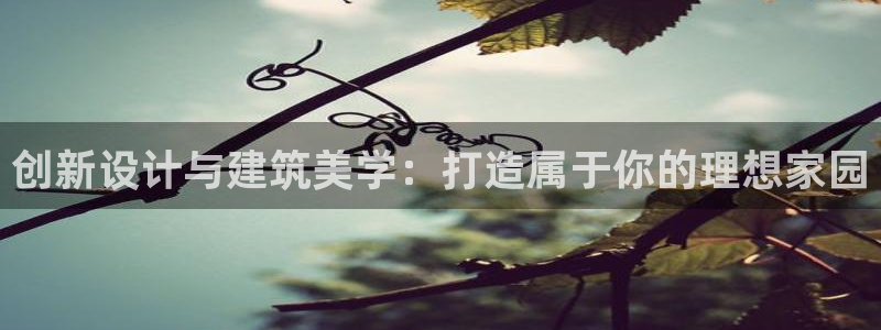 富联娱乐主营业务：创新设计与建筑美学：打造属于你的理想家园