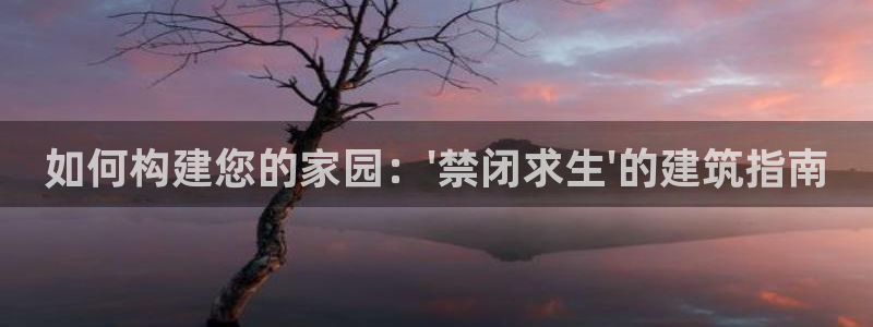 富联娱乐21192：如何构建您的家园：\'禁闭求生\'的建筑指南
