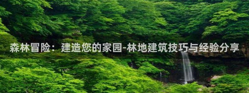 富联娱乐平台是什么软件：森林冒险：建造您的家园-林地建筑技巧与经验分享