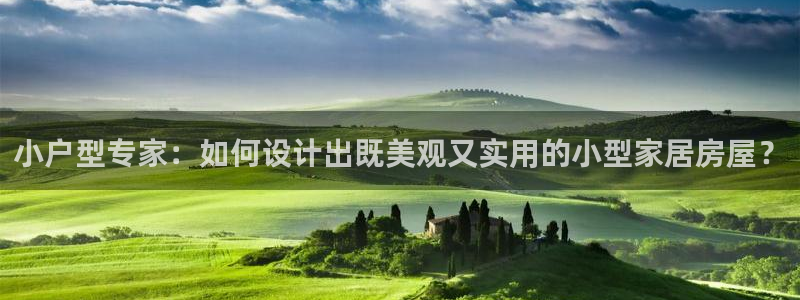 富联娱乐注册教判官333OO：小户型专家：如何设计出既美观又实用的小型家居房屋？