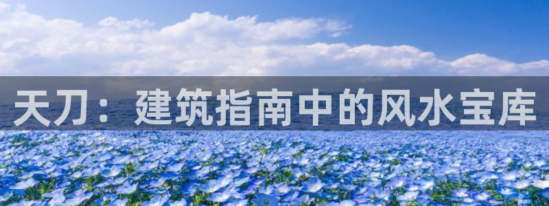 富联娱乐注册量判官333OO：天刀：建筑指南中的风水宝库