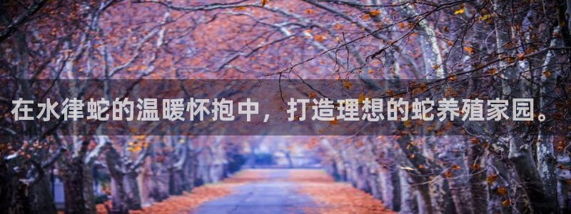 富联娱乐正规吗安全吗：在水律蛇的温暖怀抱中，打造理想的蛇养殖家园。